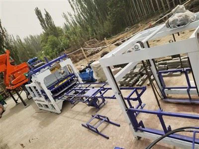 Корейска циментова куха блокова машина